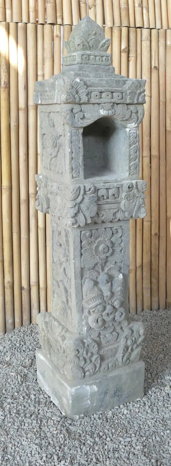  Product image 7 of the product “Balinese shrine Old Style - Made from cement and Taro Sand, 160cm height ”